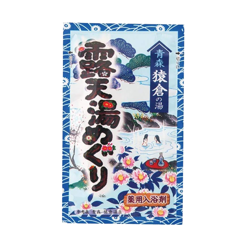 【EARTH】地球製藥 日本巡禮溫泉粉(露天湯)-猿倉