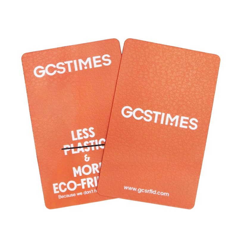 【GCSTIMES】全球時代 客製化環保飯店門禁卡-植造皮革