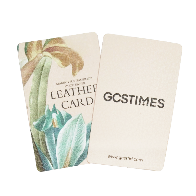 【GCSTIMES】全球時代 客製化環保飯店門禁卡-植造皮革