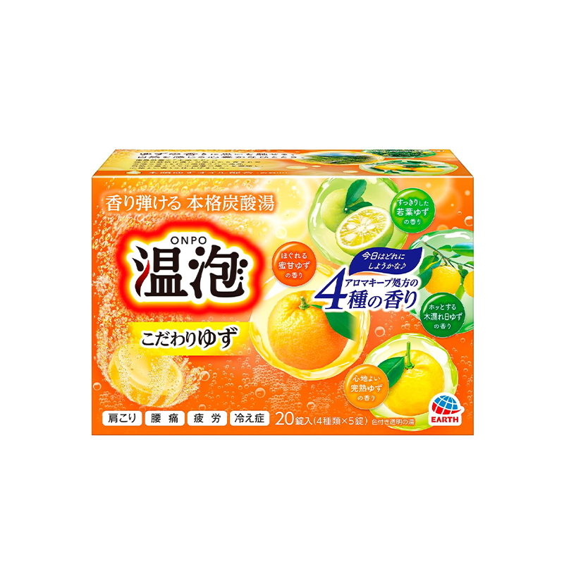 EARTH 地球製藥-溫泡-綜合橘柚-盒裝