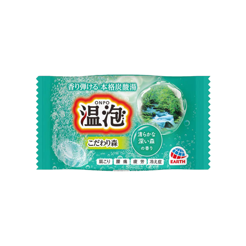EARTH 地球製藥-溫泡-綜合森林-深綠色森林