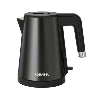 ROSABEL-黑色霧面防燙快煮壺0.6L