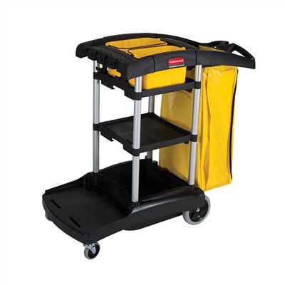 【Rubbermaid】清潔推車(簡易弧形)