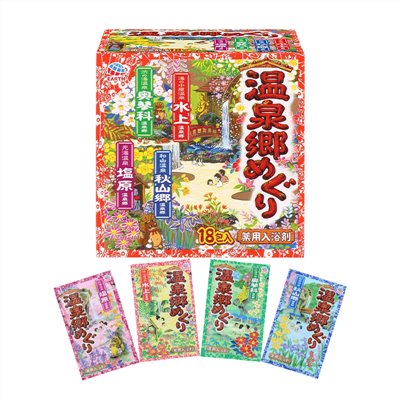 【EARTH】地球製藥 日本巡禮溫泉粉(溫泉鄉)